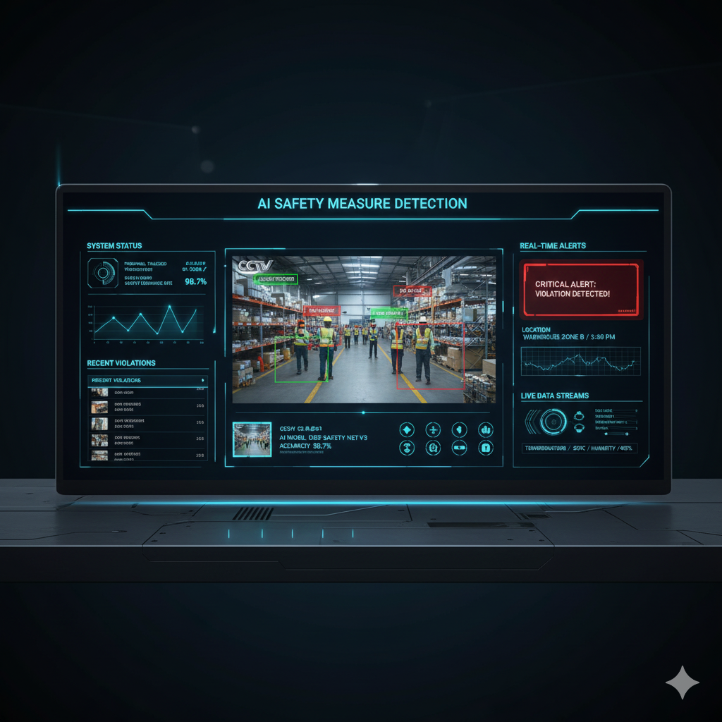 AI-Based Safety Measure Detection System