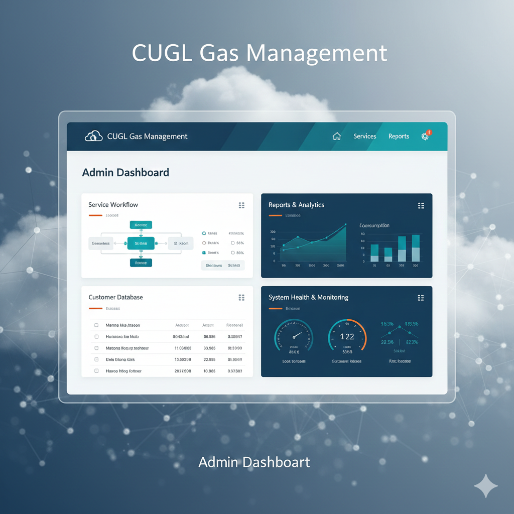 Central Uttar Pradesh Gas Limited (CUGL) – Online Gas Consumer & Operations Management System